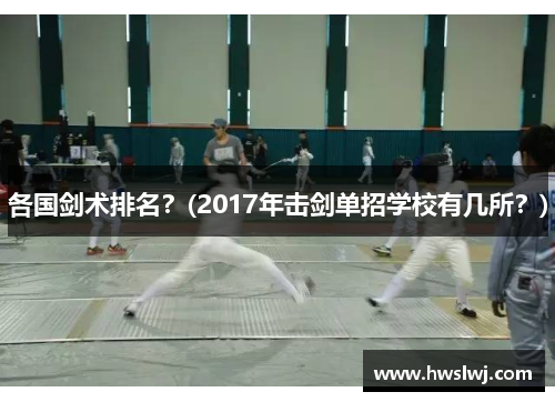 各国剑术排名？(2017年击剑单招学校有几所？)